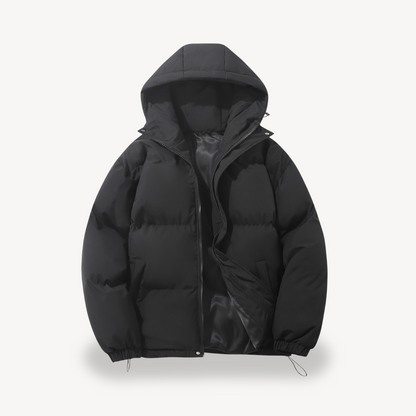LIVAA – Men's Hooded Puffer Jacket for Winter