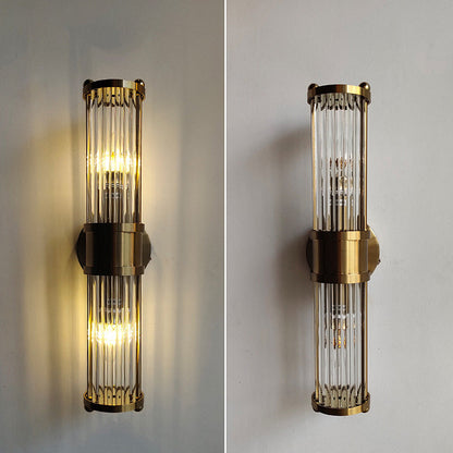 Elegant Bathroom Wall Light – Radiant Gold Finish