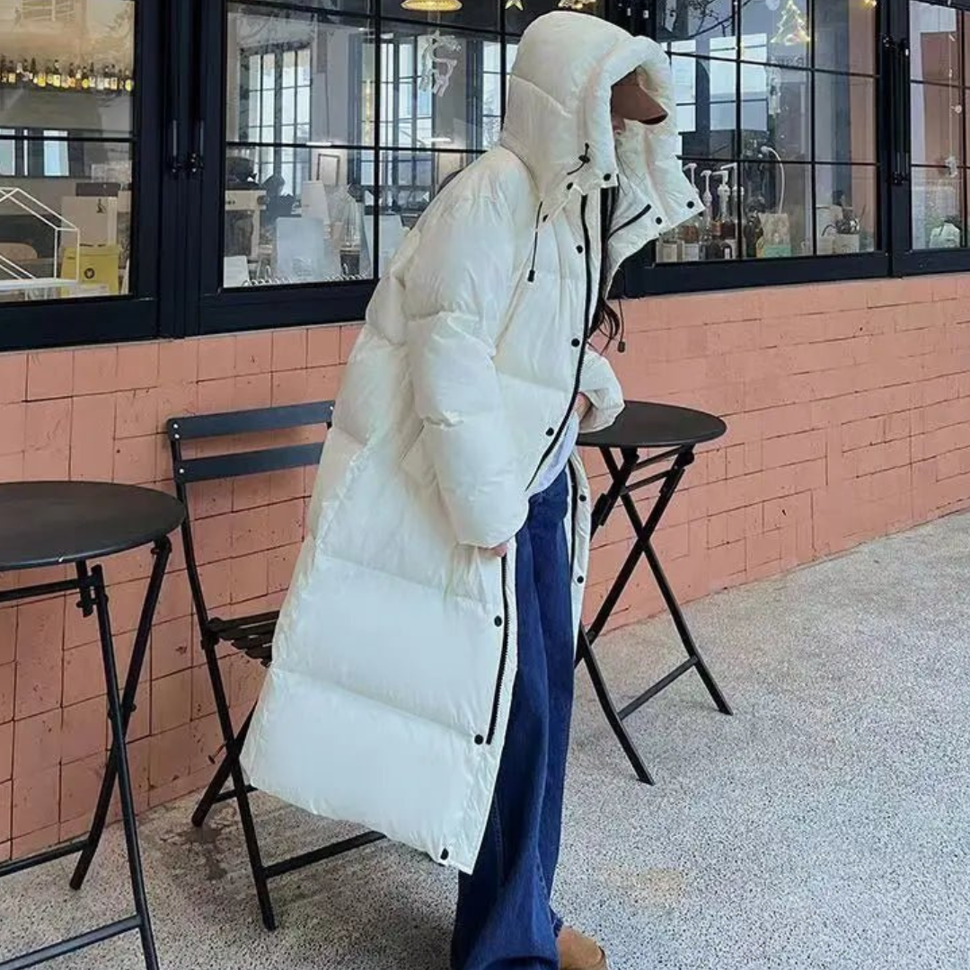 Savannah | Women's Insulated Long Puffer Jacket for Ultimate Winter Warmth