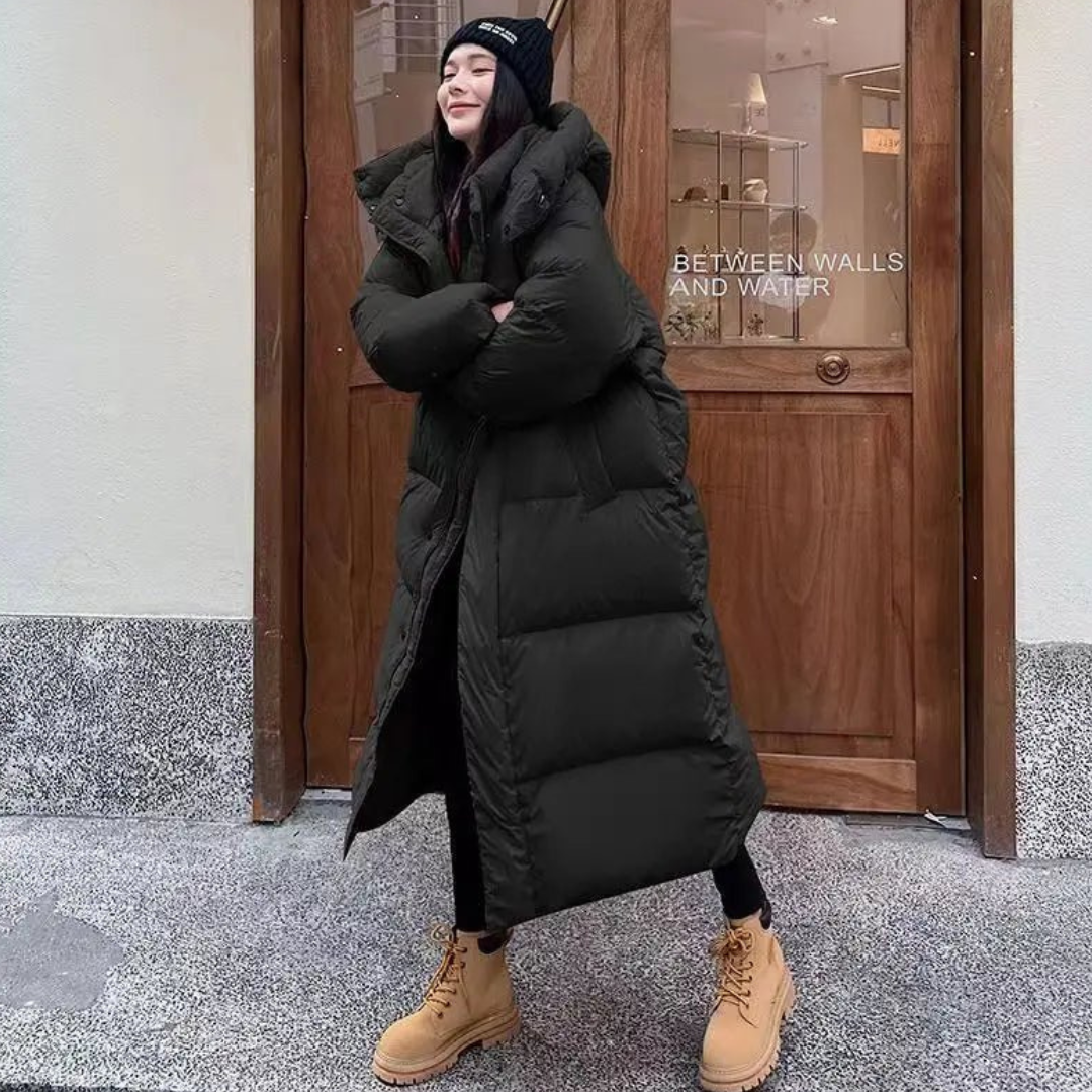 Savannah | Women's Insulated Long Puffer Jacket for Ultimate Winter Warmth