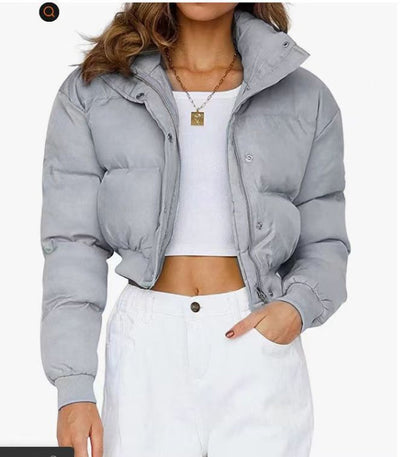 Brielle | Women's Cozy Hooded Short Winter Puffer Jacket