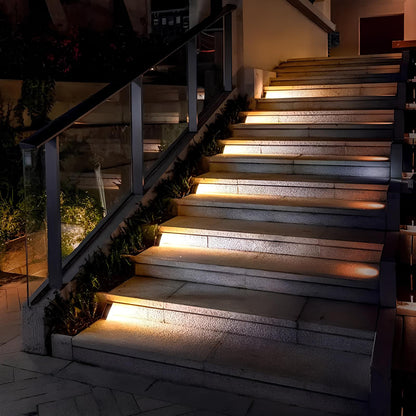 SoluStep Solar-Powered Step Lights