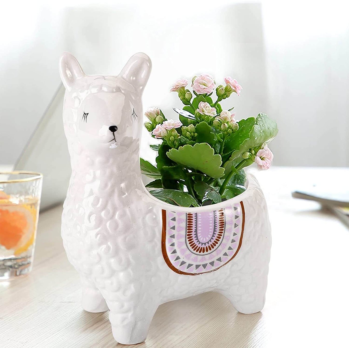 Alpaca-Inspired Ceramic Plant Pots for Your Greenery