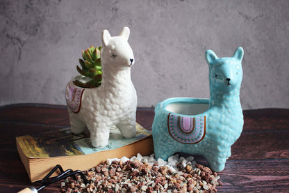 Alpaca-Inspired Ceramic Plant Pots for Your Greenery