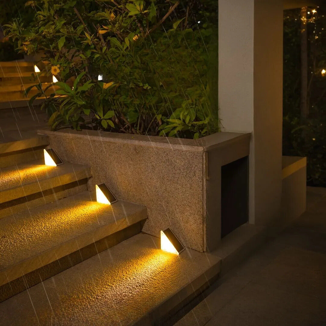 SoluStep Solar-Powered Step Lights