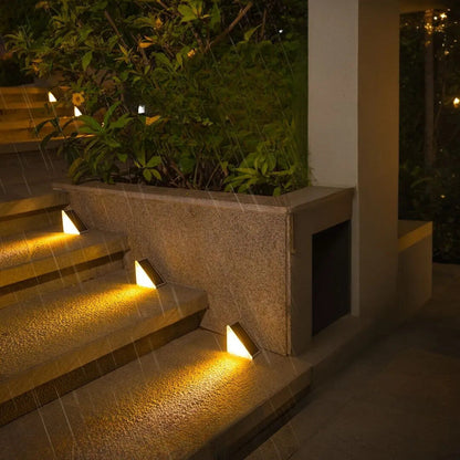SoluStep Solar-Powered Step Lights