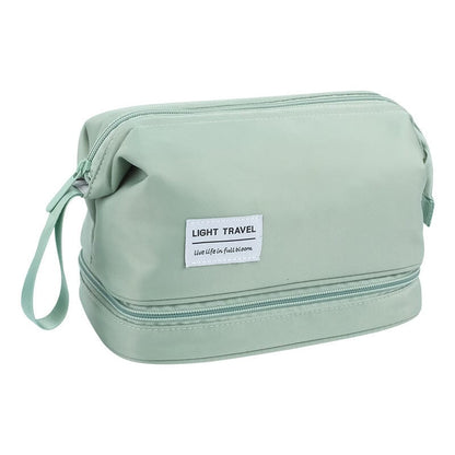 CapaciBag | Extra-Large Waterproof Toiletry Organizer - Durable Oxford & Nylon with Dry/Wet Separation
