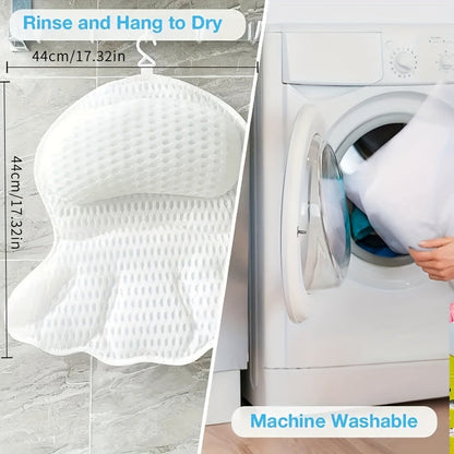 BathCloud | Luxurious Bath Cushion for Neck and Back Support