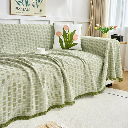 Reversible Large Sofa Cover - Stylish Protection for Your Furniture