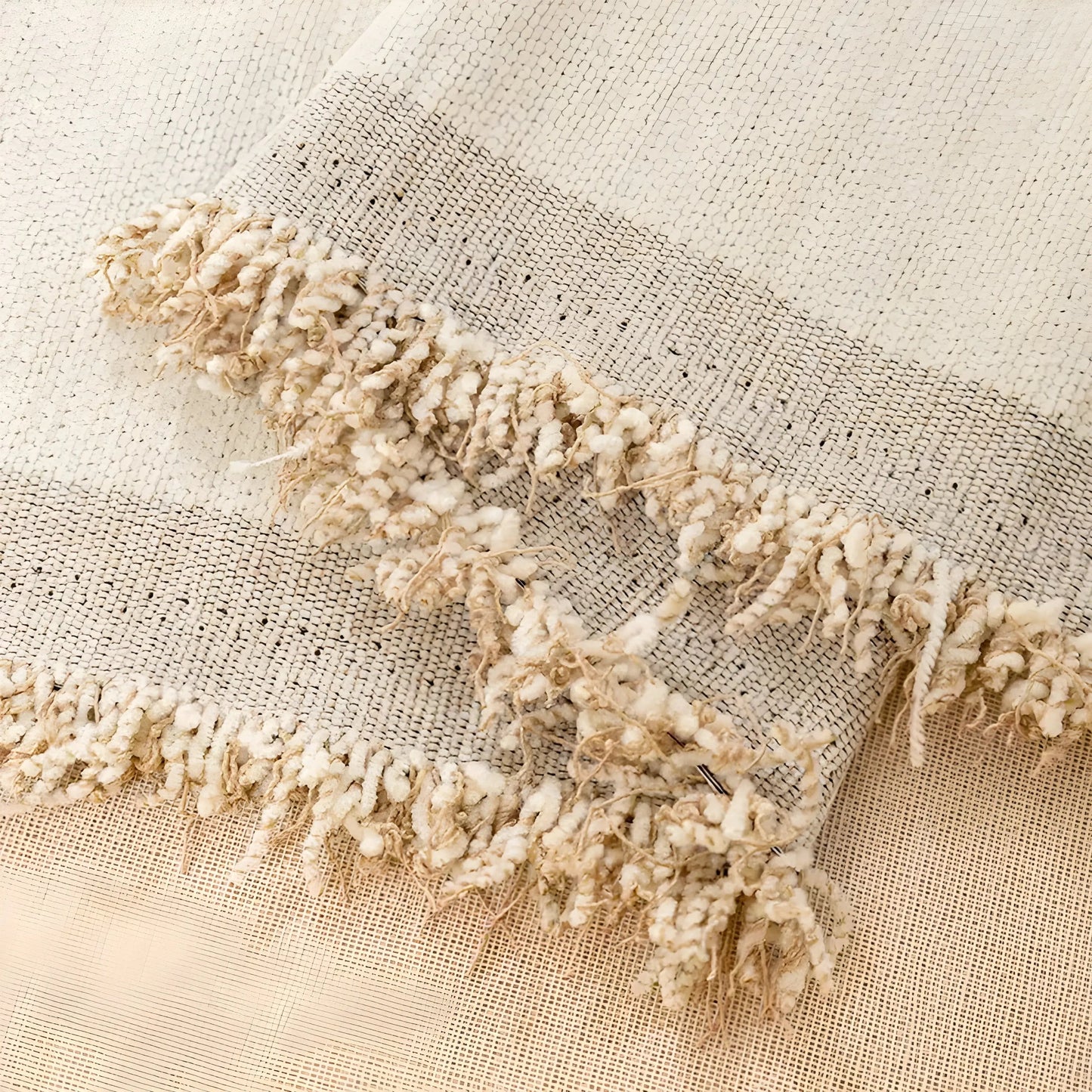 LuxeCasa Reversible Chenille & Cotton Sofa Cover