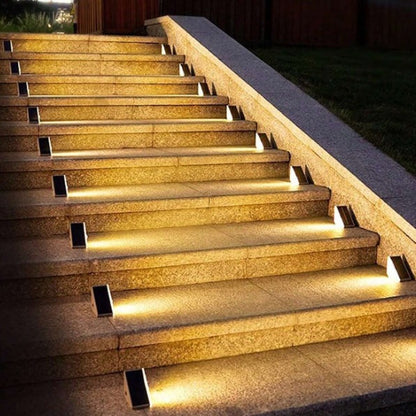 SoluStep Solar-Powered Step Lights