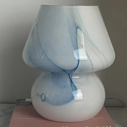 Chic Mushroom-Design Glass Lamp - LumiMush