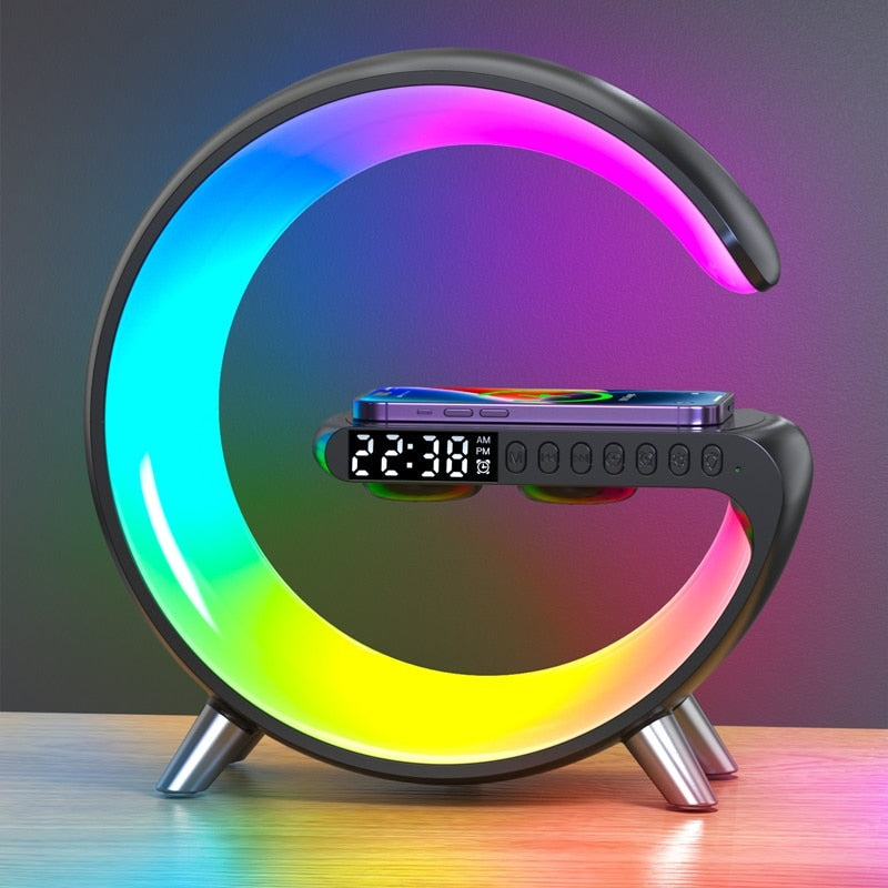 ChargeGlow: Wireless Charging Pad with Integrated Speaker