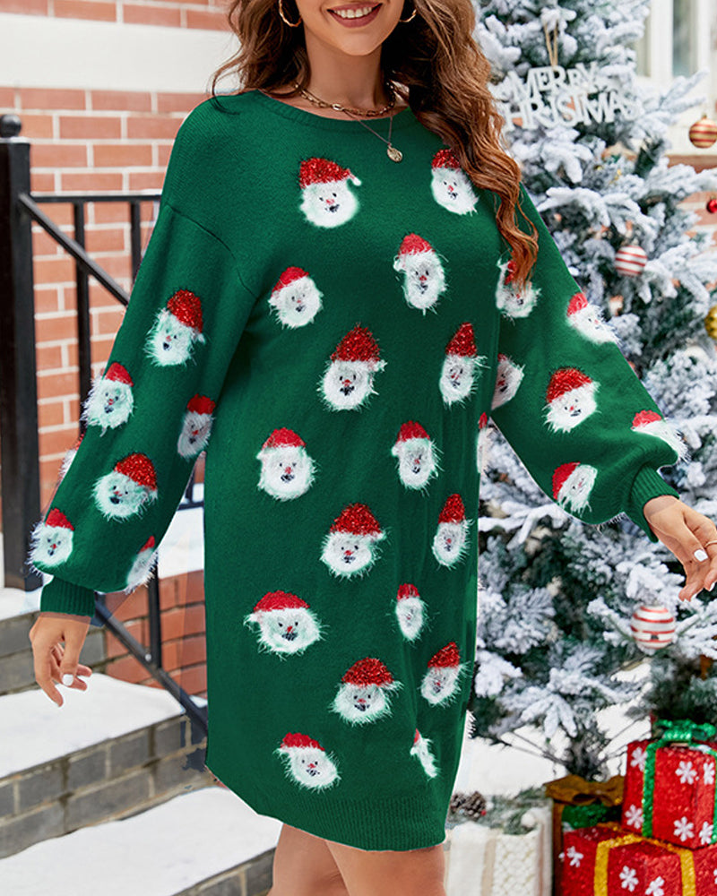 LIZ | Stylish Women's Holiday Sweater Dress