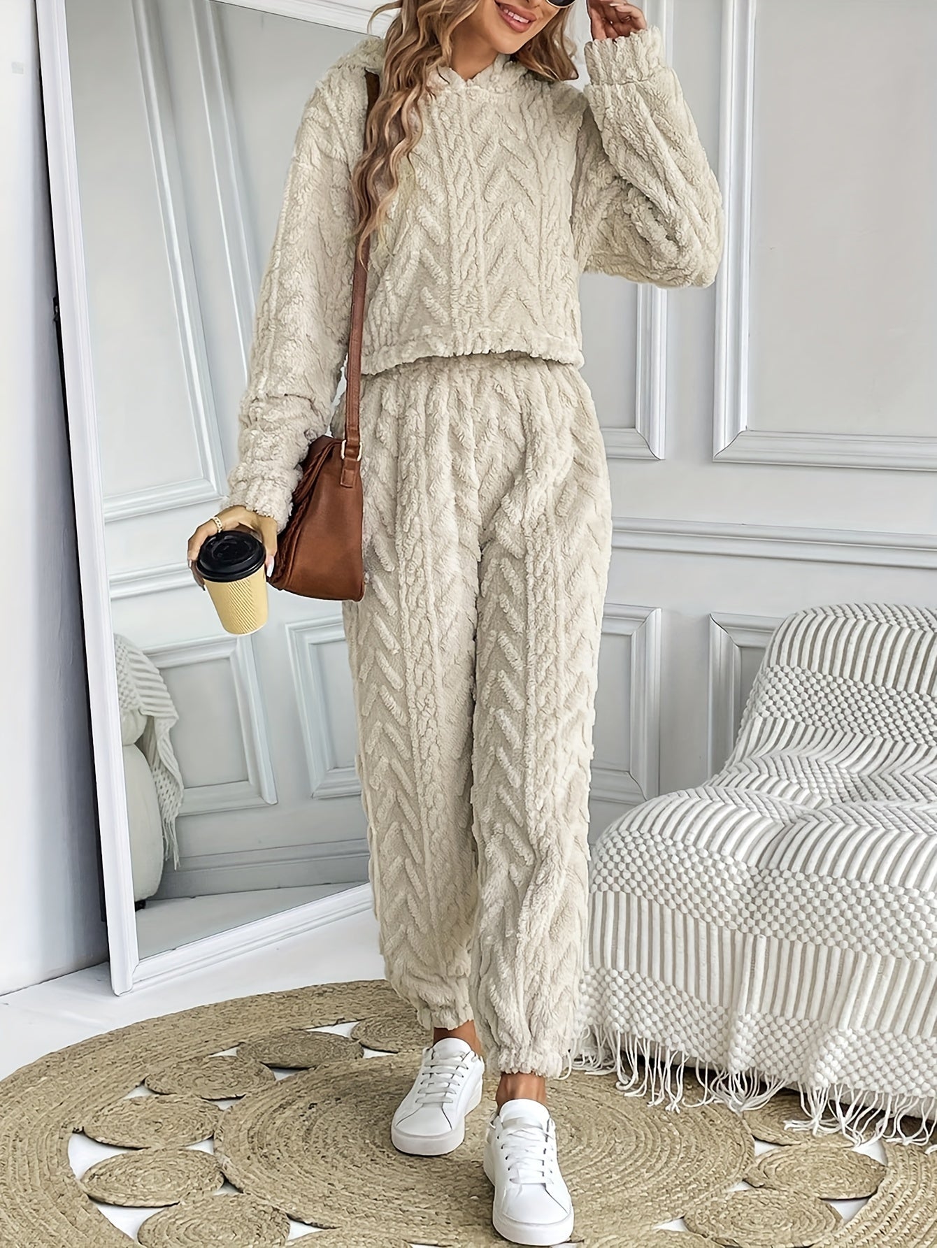 Luna | Warm & Cozy Hooded Winter Ensemble