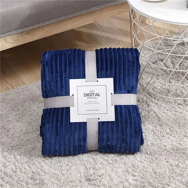 Luxurious Velvet Fleece Blanket for Ultimate Winter Comfort