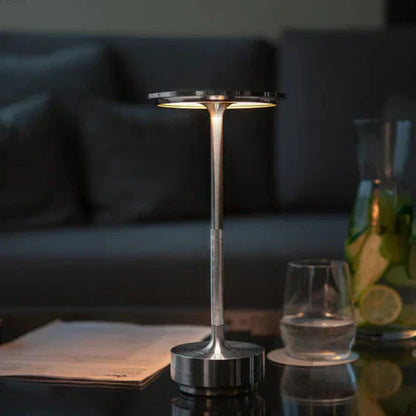 GlowBeam Wireless USB Table Lamp with Charging Capability