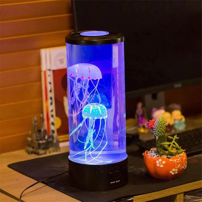 Medusa-Inspired OceanGlow LED Lava Lamp