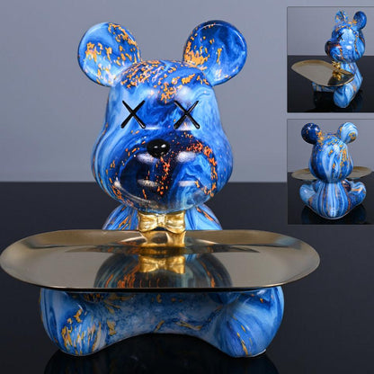 Chic Bear Tray for Contemporary Home Decor