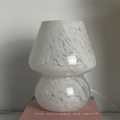 Chic Mushroom-Design Glass Lamp - LumiMush