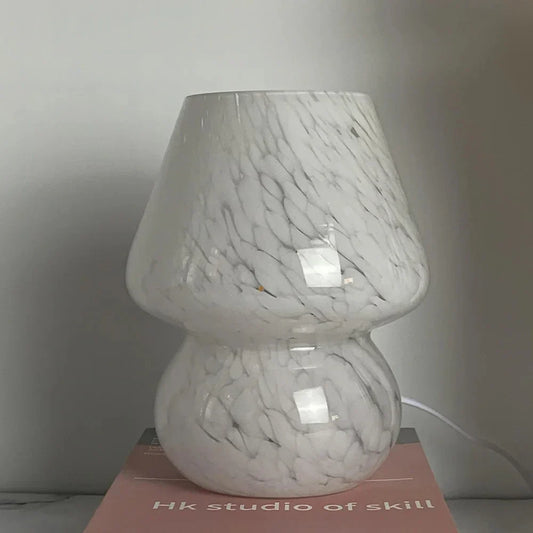 Chic Mushroom-Design Glass Lamp - LumiMush