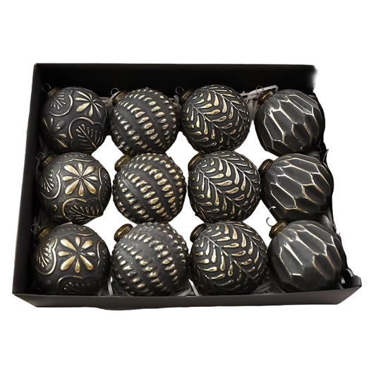 Retro-Inspired Plastic Christmas Ornaments