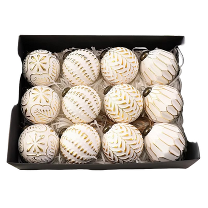 Retro-Inspired Plastic Christmas Ornaments