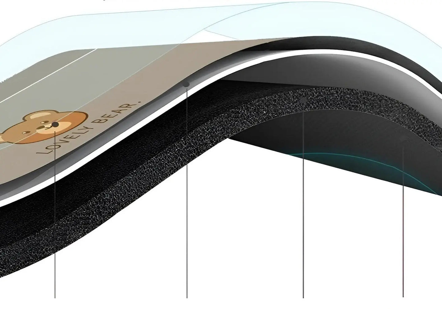 Non-Slip Superabsorbent Kitchen Mat - SplashEase