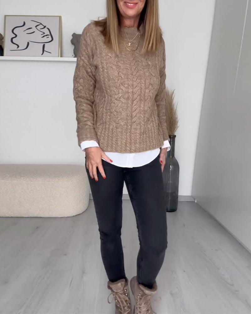 Easygoing Knit Sweater