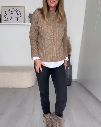 Easygoing Knit Sweater