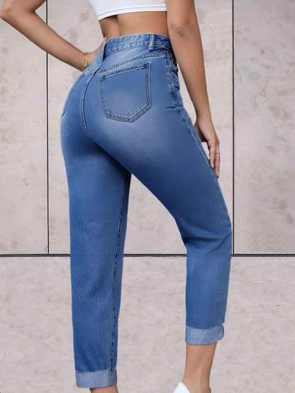 Eline | Stylish High-Waisted Jeans