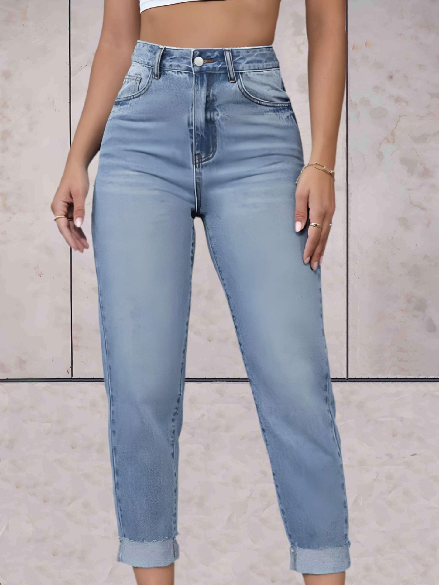 Eline | Stylish High-Waisted Jeans