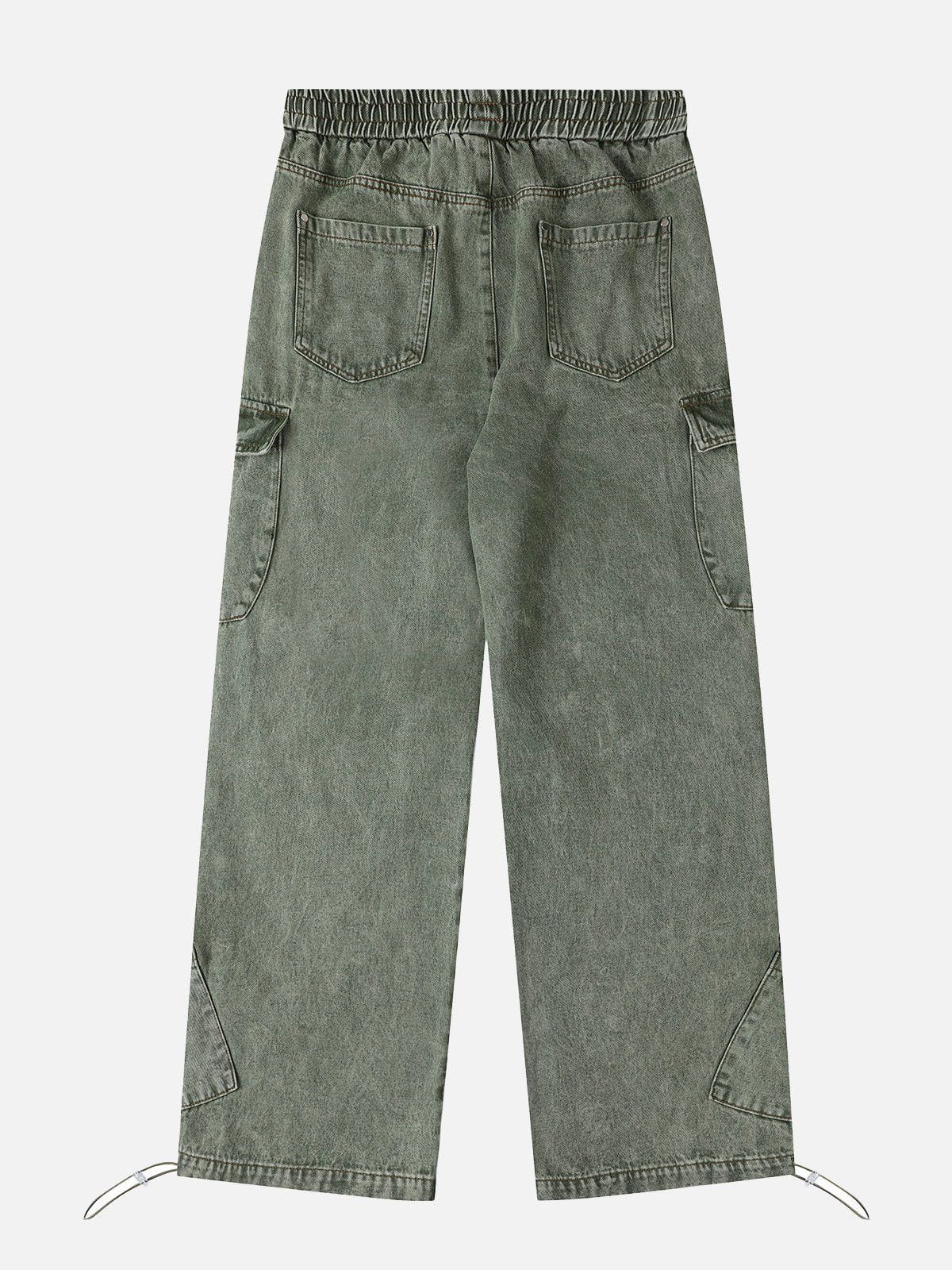 Esmée | Adjustable Waist Cargo Jeans