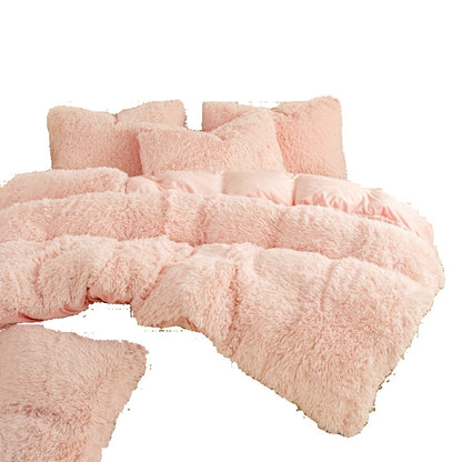 Bamboo Silk Patterned Bedding Set - Breathable Fabric