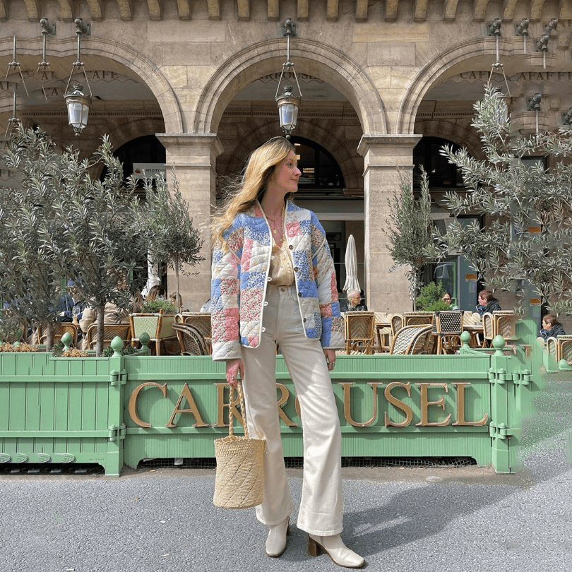 Floral Print Women's Jacket | Chic and Comfortable Style