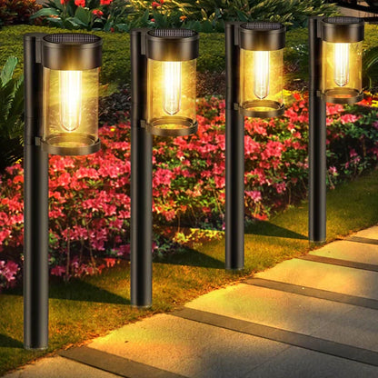 Contemporary Solar Garden Lights - LumiPath