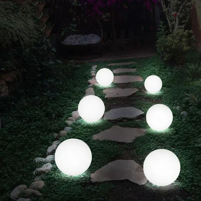 GlowSphere - Circular Outdoor Garden Light