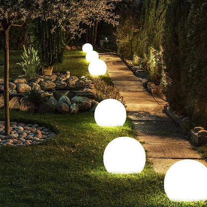 GlowSphere - Circular Outdoor Garden Light