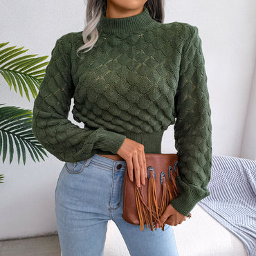 Women's Collared Knit Top