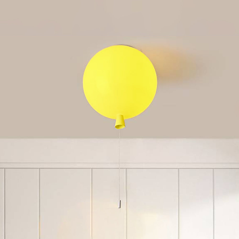 Contemporary Balloon-Shaped LED Ceiling Light – AuraLite