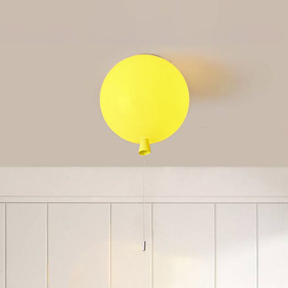 Contemporary Balloon-Shaped LED Ceiling Light – AuraLite