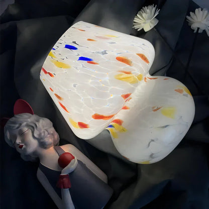 Chic Mushroom-Design Glass Lamp - LumiMush