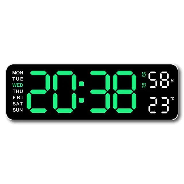 Versatile USB-Powered Digital Alarm Clock with Crisp Display