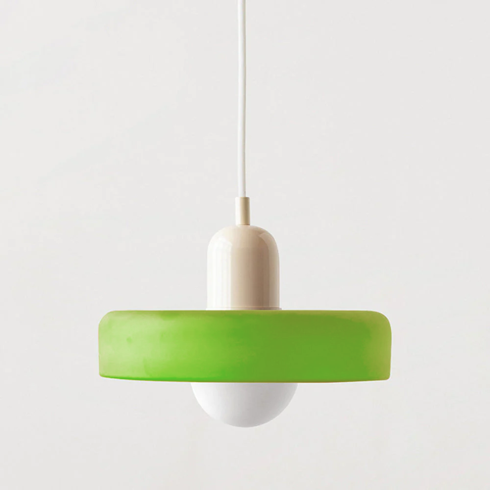 Vibrant Glass Pendant Light - BauLume