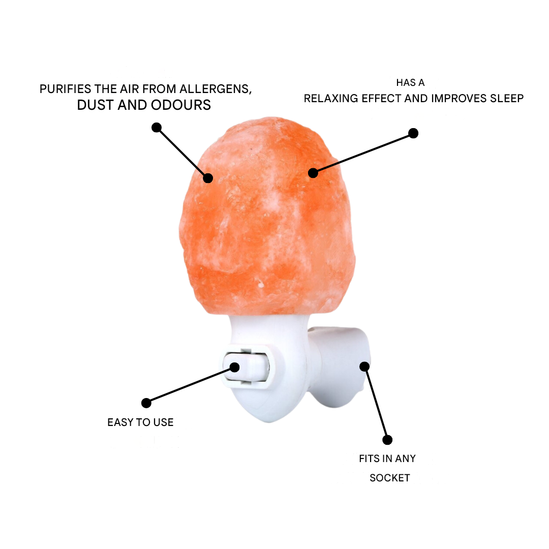ZenGlow Himalayan Salt Lamp - Purify Your Air and Enhance Relaxation