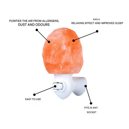 ZenGlow Himalayan Salt Lamp - Purify Your Air and Enhance Relaxation