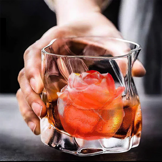 Chic Rose-Design Ice Cube Mold