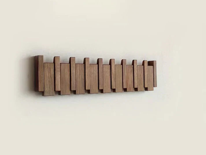 MelodyRack | Piano-Inspired Wooden Wardrobe