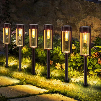 Contemporary Solar Garden Lights - LumiPath