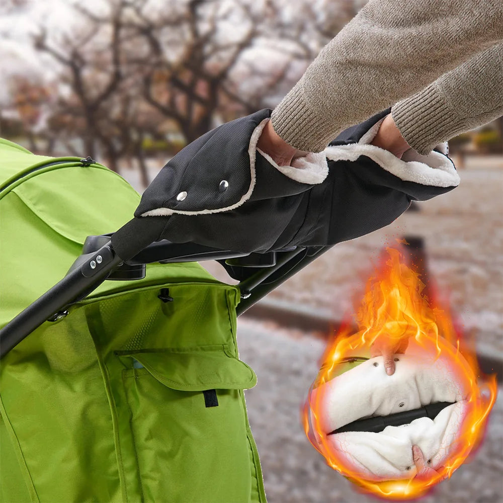 Insulated and Waterproof Stroller Gloves